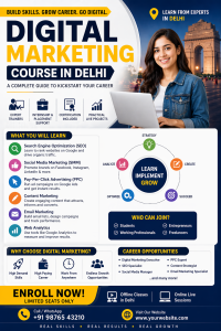 Read more about the article Digital Marketing Course in Delhi: A Complete Guide to Kickstart Your Career